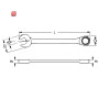HEYCO / 50720017080 / KNARREN-RINGMAULSCHL. 50720-C 17 MM / EAN 4024089123777