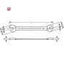 HEYCO / 50800080980 / DOPPELMAULSCHL. CV 50800  8 X  9 MM / EAN 4024089170603