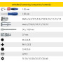 HEYCO / 50825301583 / STECKSCHLÜSSEL-GARNITUR 1/4" 50825-3015 / EAN 4024089328646