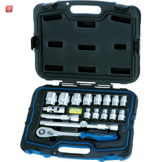 HEYCO / 50851301583 / STECKSCHLÜSSEL-GARNITUR 1/2" 50851-3015 / EAN 4024089328677