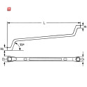HEYCO / 50805101380 / DOPPELRINGSCHL. CV  50805  10 X 13 MM / EAN 4024089340570