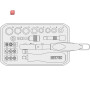 HEYCO / 50829301783 / STECKSCHL-GARN.  50829-3017 1/4" 22 TLG / EAN 4024089353099