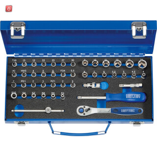 HEYCO / 50829301683 / STECKSCHL-GAR. 50829-3016 1/4" 45 TLG. / EAN 4024089381009