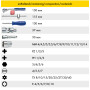 HEYCO / 50829301683 / STECKSCHL-GAR. 50829-3016 1/4" 45 TLG. / EAN 4024089381009
