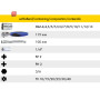 HEYCO / 50829301983 / STECKSCHL-GARN.50829-3019 1/4" 25 T NEUT / EAN 4024089389975