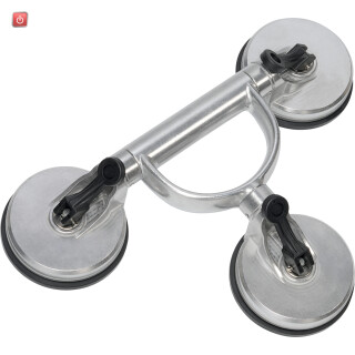HEYCO / 50214500200 / SAUGHEBER  ALUMINIUM 4" TRAGK. 120KG / EAN 4024089394269