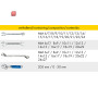 HEYCO / 50829005000 / KOMB.SCHLÜSSELSATZ IN SCH.ST. 50829-50 / EAN 4024089394757