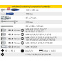 HEYCO / 50829005100 / KOM.STECKSCHL-GAR.IN MOD.1/4+1/250829-51 / EAN 4024089394801