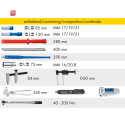 HEYCO / 50829005700 / WERKZ.SATZ KFZ IN MODUL 50829-57 /...