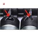 HEYCO / 50825710083 / STECKSCHL-GARN. 50825-7100 1/4" 13 TLG / EAN 4024089435030
