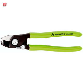 RENNSTEIG / 700 116 3 / Kabelschere 15 m. Feder u. Abisolierfkt. / EAN 4049002106767