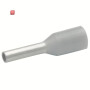 KLAUKE / 47010 / Isolierte Aderendhülsen nach DIN, , 0,75 mm², Grau, Länge 10mm, Cu, / EAN 4012078070195