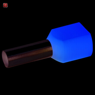 KLAUKE / 87514 / Isolierte Zwillingsaderendhülsen, 2 x 6 mm², Gelb, Länge 14mm, Cu, / EAN 4012078070638