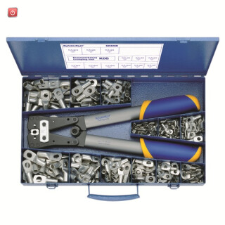 KLAUKE / SK65B / Sortimentskasten aus Stahl mit Rohrkabelschuhen 6-50 mm² und / EAN 4012078019682