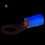 KLAUKE / 6504 / Quetschkabelschuh isoliert, M4 DIN 46237, Isolierhülse PA, 4-6 mm² / EAN 4012078071161