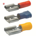 KLAUKE / 720 / Flachsteckhülse isoliert, 6,3x0,8 mm...