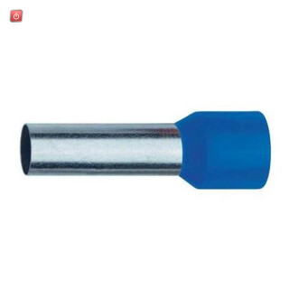 KLAUKE / 473/10 / Isolierte Aderendhülsen 2,5mm² 10mm Einstecklänge (L2), blau / EAN 4012078496971