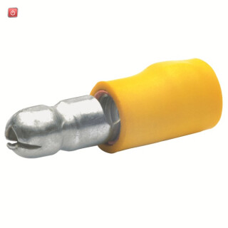 KLAUKE / 1050 / Rundstecker isoliert, d: 4 mm, 4-6 mm² / EAN 4012078072069