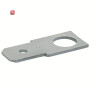 KLAUKE / 2145 / Flachstecker nicht-isoliert, 6,3x0,8 mm, Bohrungs-d: 3,1 mm, CuZn / EAN 4012078072724