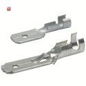 KLAUKE / 2220 / Flachstecker nicht-isoliert, DIN 46343,...