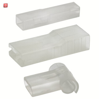 KLAUKE / 2775 / Isolierhülse für Flachsteckhülse 6,3 mm, 0,5-2,5 mm² / EAN 4012078071475