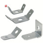 KLAUKE / 2090 / Flachstecker nicht-isoliert, 6,3x0,8 mm, 45° gewinkelt, CuZn verzinnt / EAN 4012078072625