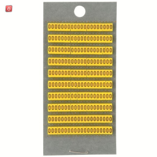 KLAUKE / 3800 / Bezeichnungsring "0" / EAN 4012078026475