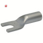 KLAUKE / 58C5 / Rohrkabelschuh, Gabelform, 4-6 mm², M5, Nickel / EAN 4012078055383