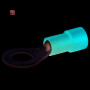 KLAUKE / 6203 / Quetschkabelschuh isoliert, M3 DIN 46237, Isolierhülse PA, 0,5-1 mm² / EAN 4012078070928