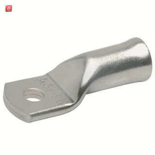 KLAUKE / 702F6 / Rohrkabelschuh ohne Sichtloch, F-Reihe, 10 mm², M6, Cu verzinnt / EAN 4012078053167
