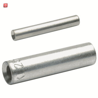 KLAUKE / SV4 / Stoßverbinder für Massivleiter, 4 mm², Cu verzinnt / EAN 4012078052252
