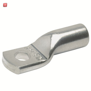 KLAUKE / SR166 / Rohrkabelschuh für Massivleiter, 16 mm², M6, Cu verzinnt / EAN 4012078322690