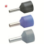 KLAUKE / 4338 / Isolierte Aderendhülsen für kurzschlusssichere Leitungen, 2,5 mm², / EAN 4012078070096