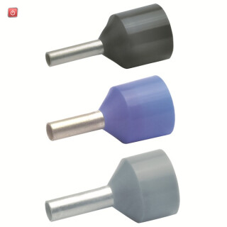 KLAUKE / 43312 / Isolierte Aderendhülsen für kurzschlusssichere Leitungen, 2,5 mm², / EAN 4012078446143