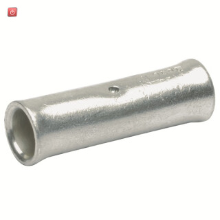 KLAUKE / 725F / Stoßverbinder für feindrähtige Leiter, 35 mm², Cu verzinnt / EAN 4012078427500