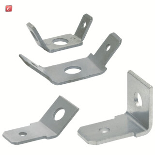 KLAUKE / 2105 / Flachstecker nicht-isoliert, 6,3x0,8 mm, 90° gewinkelt, CuZn verzinnt / EAN 4012078072649