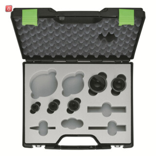 KLAUKE / 50356178SET / Spalt-Blechlocher-Set ISO 16-40 / EAN 4012078833462