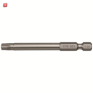 KLAUKE / KL25073TX15 / Schrauber-Bit-TORX, 1/4 Zoll, 73 mm TX15 / EAN 4012078586993