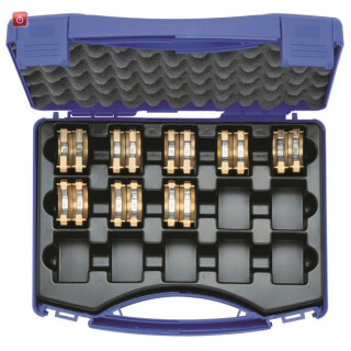 KLAUKE / HR5SET / Presseinsatzset 6-240 mm² HR 5 im Kunststoffkoffer, 9-teilig, Serie 5 / EAN 4012078732802