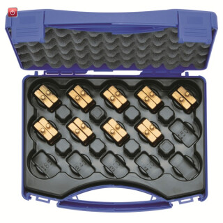 KLAUKE / HD4SET / Presseinsatzset 6-120 mm² HD 4 im Kunststoffkoffer, 10-teilig, Serie 4 / EAN 4012078721905
