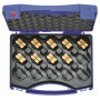KLAUKE / HD4SET / Presseinsatzset 6-120 mm² HD 4 im Kunststoffkoffer, 10-teilig, Serie 4 / EAN 4012078721905