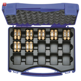KLAUKE / HD5SET / Presseinsatzset 6-185 mm² HD 5 im Kunststoffkoffer, 8-teilig, Serie 5 / EAN 4012078726122
