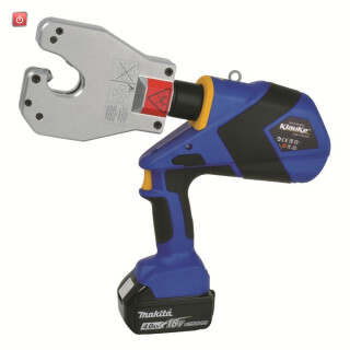 KLAUKE / EK60VPCFM / Presswerkz.,Akkuhydr., Vierdorn Offen, Next Gen, 10-240Qmm, Makita / EAN 4012078885058
