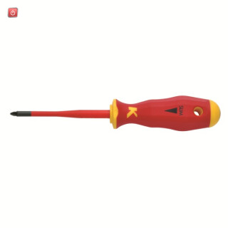 KLAUKE / KL120PZ1ISLIM / Schraubendreher PZ1, VDE, Slim Line / EAN 4012078856379