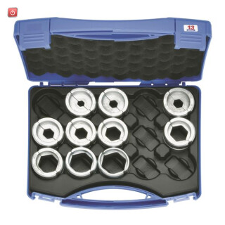 KLAUKE / HA13SET / Presseinsatzset 10-300 mm² A22 im Kunststoffkoffer, 11-teilig, Serie / EAN 4059577024205