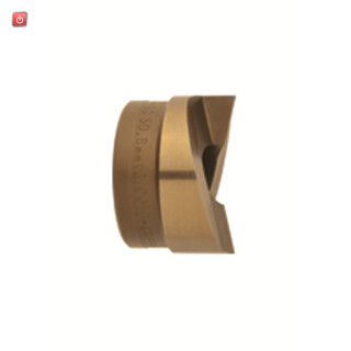 KLAUKE / 50281585 / Stempel für SLUG-SPLITTER Spalt-Blechlocher-System (Edelstahl) 34.6 mm / EAN 783310281580