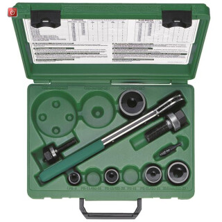 KLAUKE / 50366904 / Spalt-Blechlocher-Satz Slug Buster f. Anwendungen von PG9 bis PG21 und / EAN 783310366904