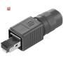 WEIDMÜLLER / 1963160000 / IE-PS-V04P-RJ45-FH / RJ45-Steckverbinder, IP67, Anschluss 1: RJ45, Anschluss 2: IDCEIA/TIA / EAN 4032248651665