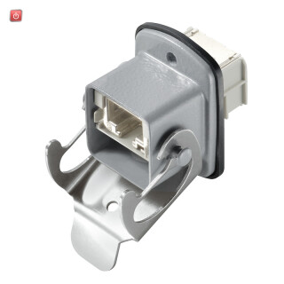 WEIDMÜLLER / 1963510000 / IE-BS-V05M-RJ45-C / RJ45-Steckverbinder, IP67, Anschluss 1: RJ45, Anschluss 2: RJ45 / EAN 4032248645602
