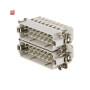 WEIDMÜLLER / 1650880000 / HDC HA 16 MS 17-32 / Kontakteinsatz (Industriesteckverbinder), Stift, 250 V, 16 A, Polzahl: / EAN 4008190299484
